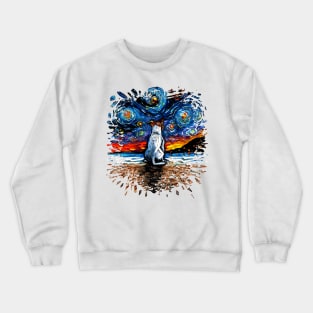 Jack Russell Terrier Night 2 Crewneck Sweatshirt